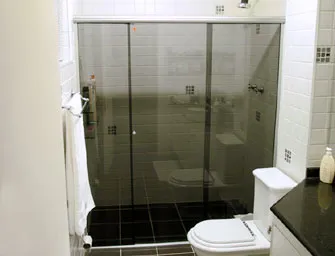 Box para Banheiro Vidro Cinza